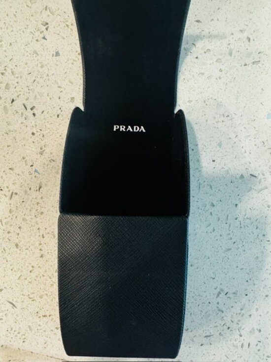 AUTHENTIC PRADA SPR 16Y (Black and White) Women\'s Prada Sunglasses main image 4
